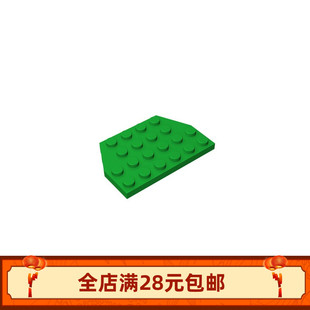 32059 国产科技教育积木零件 4x6楔形板 moc小颗粒补件