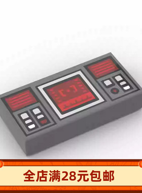 小颗粒积木MOC 3069bpr0276 bpsa 66894 屏幕显示器拼装玩具配件