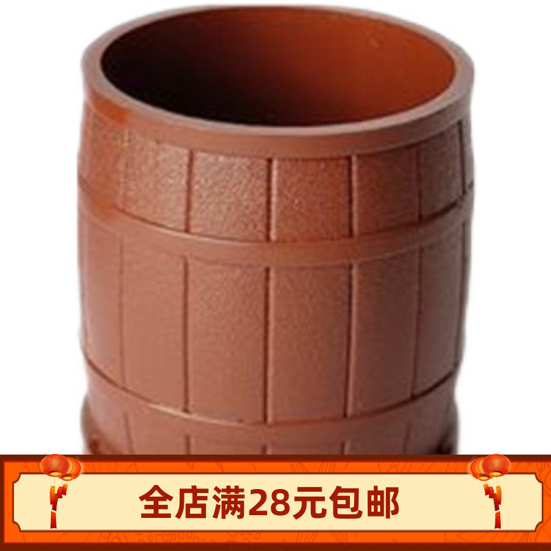 MOC 国产积木零配件 30139 4x4x3.5 大圆木桶 酒桶 补件 玩具DIY