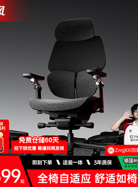 【全椅自适应】傲风G9电竞椅人体工学久坐不累游戏舒适电脑网椅