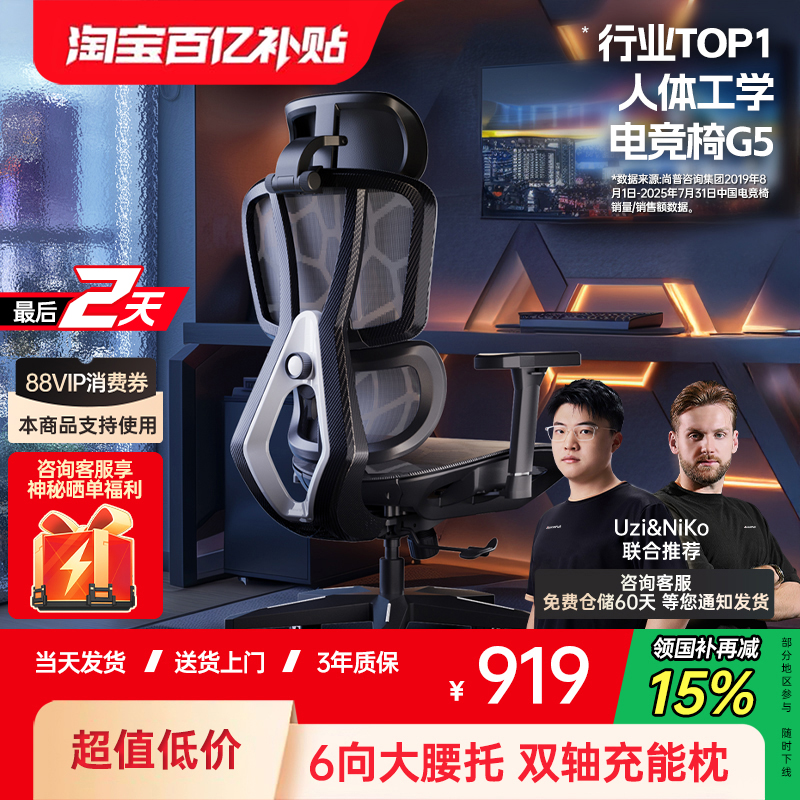 [限时价]傲风G5人体工学电竞网椅