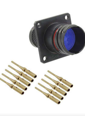 供应TE泰科 连接器互连器件圆形连接器插座公形引脚 2102343-2