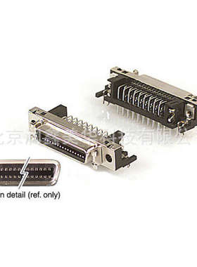 供Hirose各式原装进口D形连接器互连件并口DX10G1M-36SE(50)