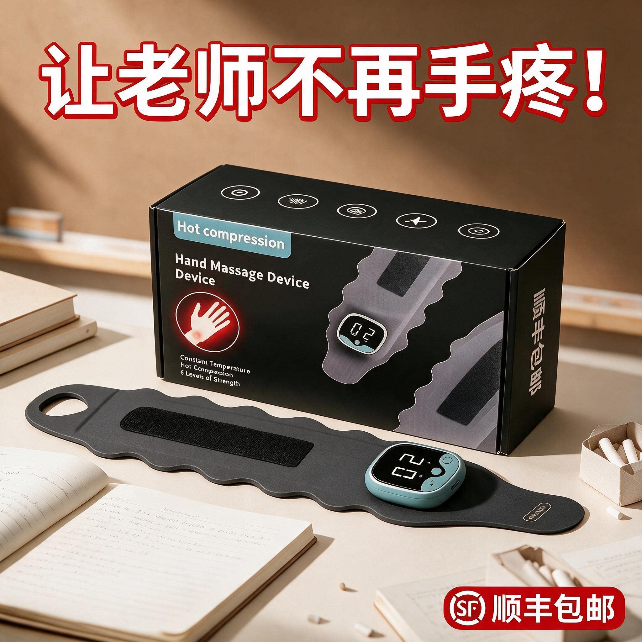 脉冲电热护腕，腱鞘炎不再是问题图片