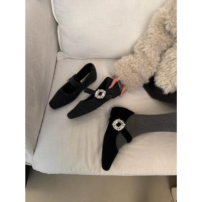 舒适浅口单鞋时尚2025年冬季新款