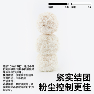 【6包】pidan木薯猫砂1.25kg不易化粉皮蛋猫砂植物猫砂结团