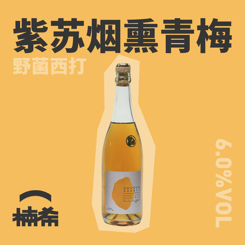 立吞紫苏青梅野菌西打精酿啤酒