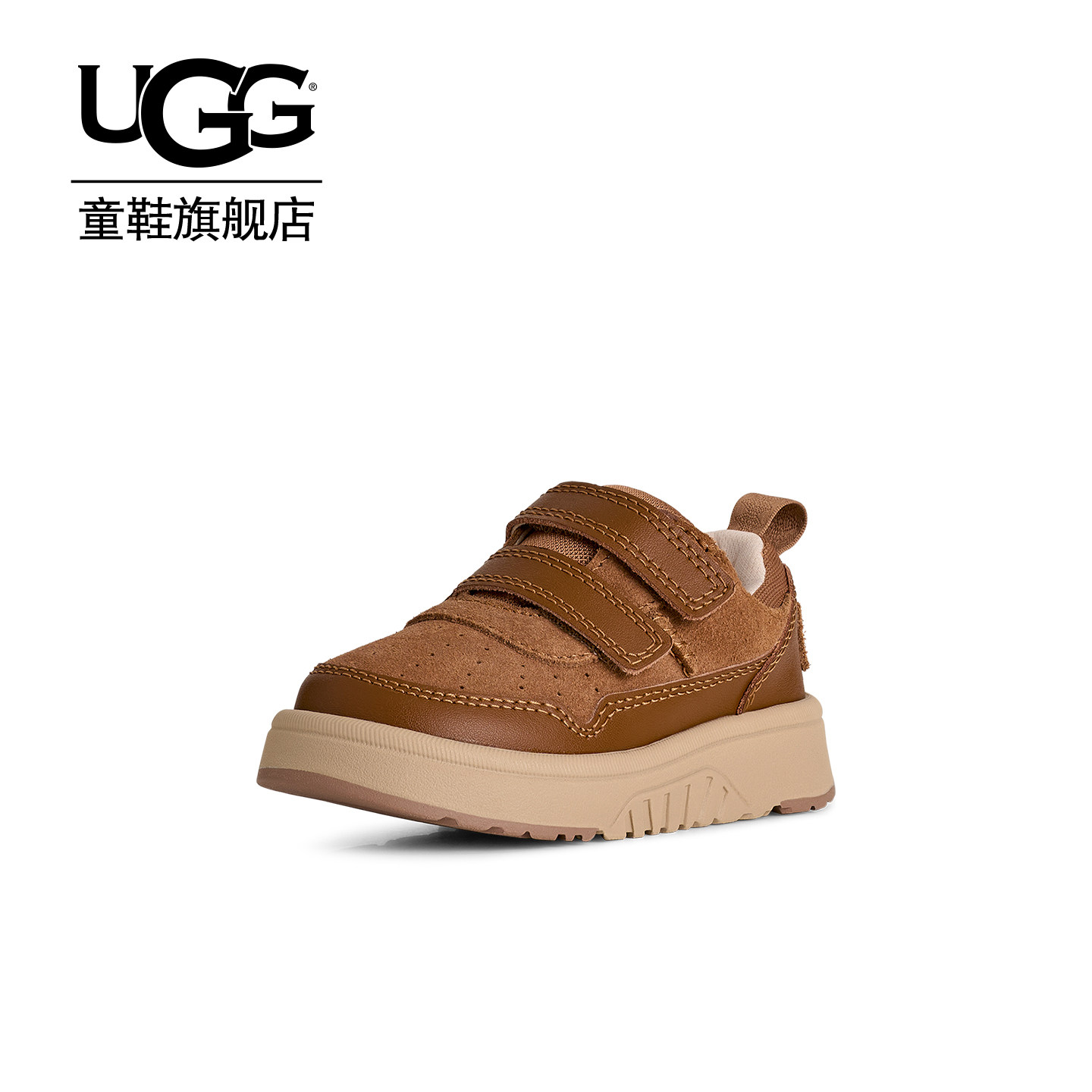 UGG小童魔术贴低帮运动休闲鞋