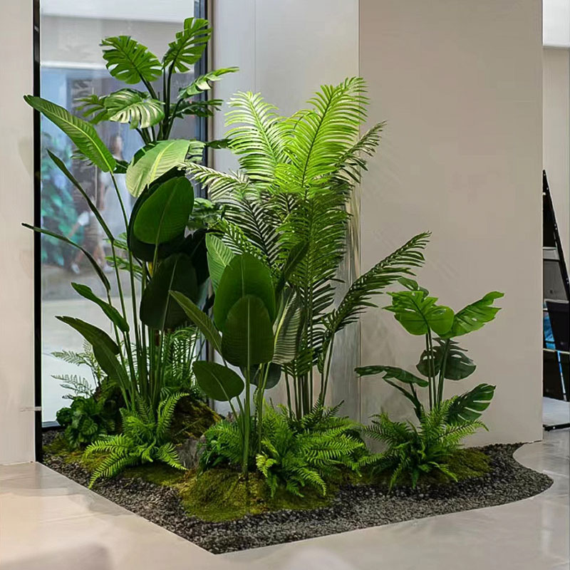 仿真绿植造景组合庭院布