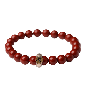 本命年朱砂手串虚空藏菩萨生肖虎牛原矿手链女原石守护神男士正品