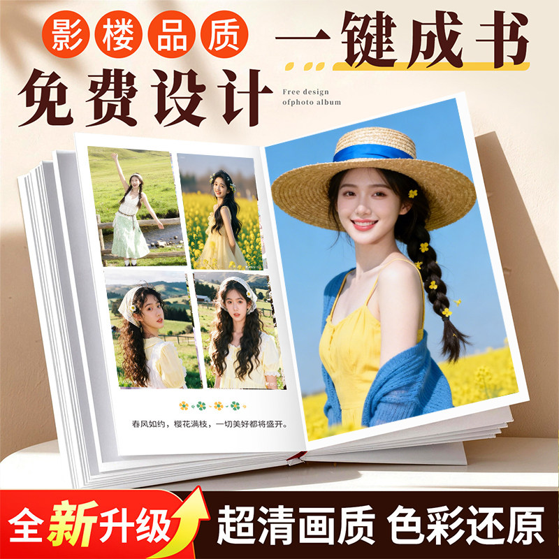 写真照片书定制纪念册图片
