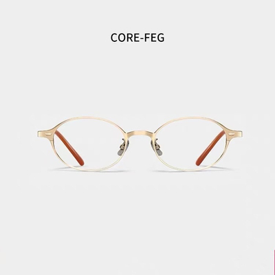 Titanium 纯钛架 CORE Fakeme同款书书款 近视 眼镜架 镜框 经典