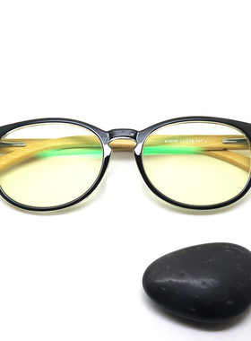 少年儿童Children's黄色镜片眼镜防蓝光电脑镜青少年近视安叶光学