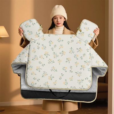 新款电动车挡风被冬季防寒罩电瓶车冬款高端加绒加厚双面防水风挡