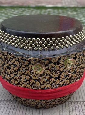 10寸12寸14寸16寸18寸20佛山鼓牛皮鼓儿童龙舟鼓舞狮醒狮鼓三排钉