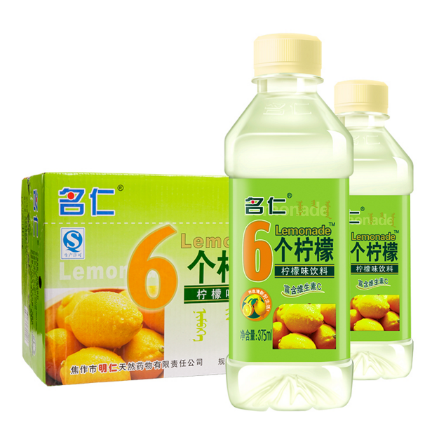 名仁果味无气苏打水图片