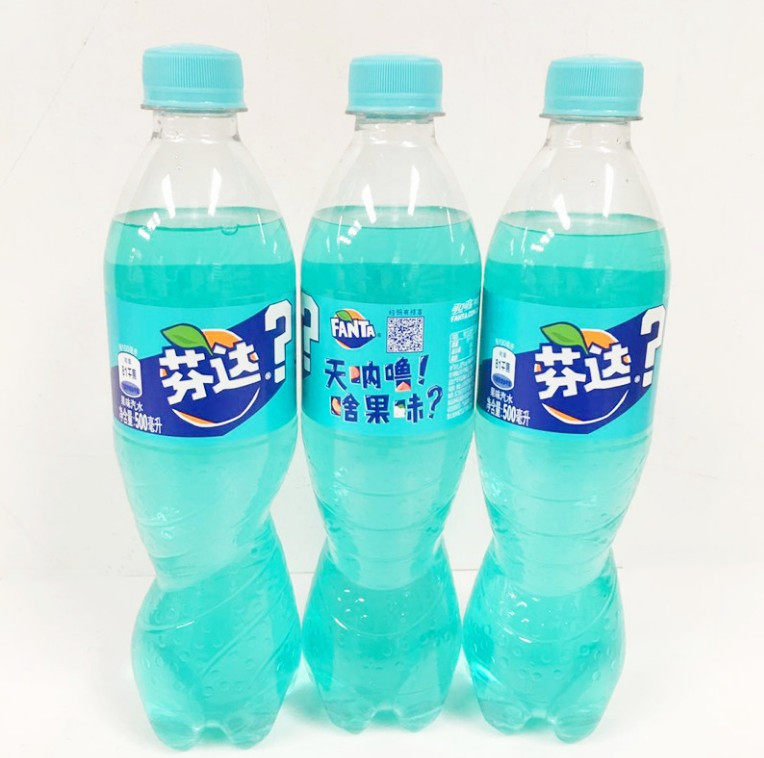 可口可乐芬达茉莉蜜桃味碳酸汽水饮料500ml*12瓶整箱