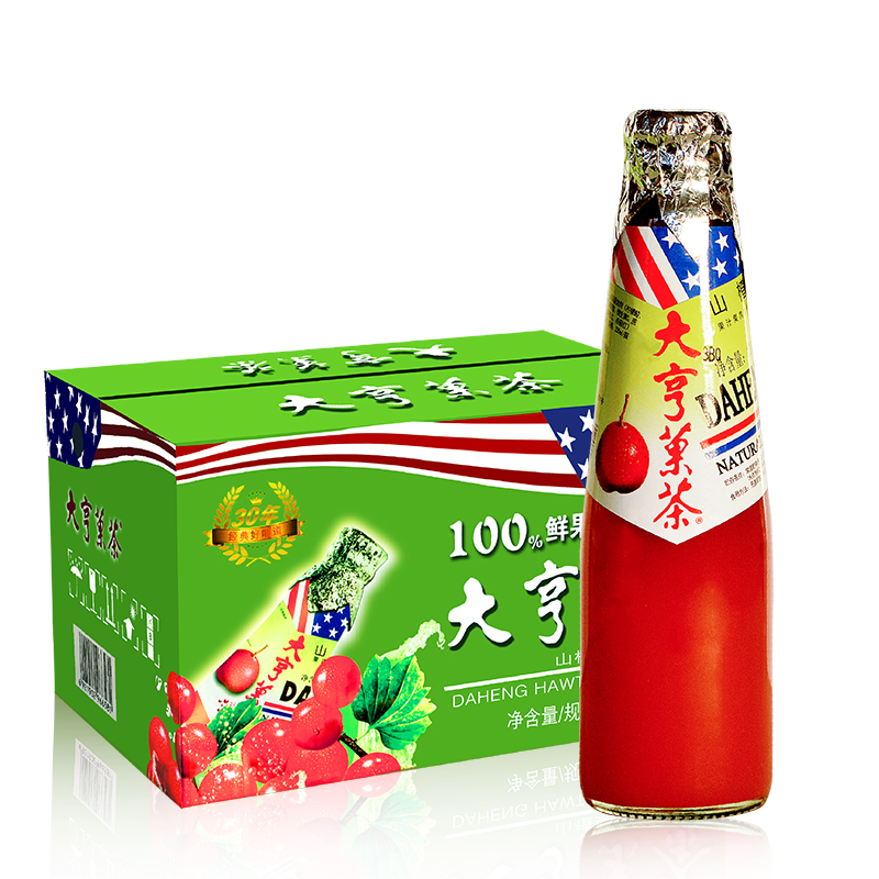 大亨山楂果茶山楂果肉果汁型饮料