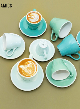 爱陶乐官方[郁金香型]拉花冲煮杯测精品咖啡杯美食拍照Loveramics