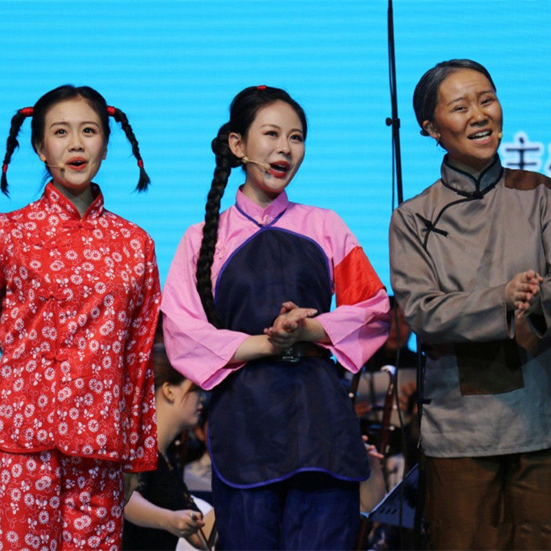 促销游击队农民装百姓服杜鹃山柯香洪湖赤卫队韩英秋菊演出服装