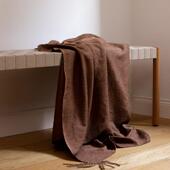 牦牛绒真丝 山村流苏毛毯 NORLHA诺乐 24秋冬