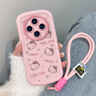 满屏KT猫适用vivoY500/Y300/X300防摔X200全包Y50软硅胶S50/S30女手机壳IQOO15新款Neo11泡芙壳Z10保护套Y37