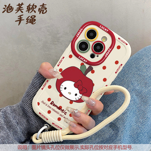 苹果KT猫适用OPPOFindX9/X8新款Reno15防摔K13全包K12软硅胶A6手机壳A5X真我Realme15泡芙壳GT8Pro保护套Neo6