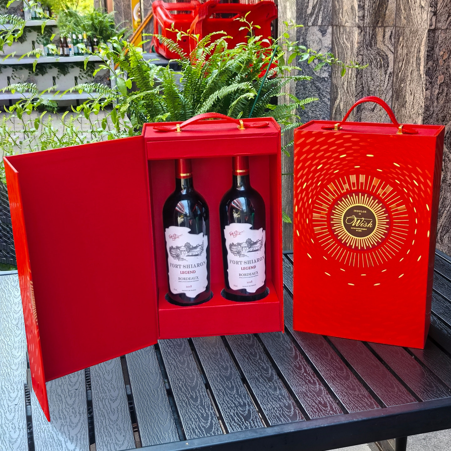 26中秋款红酒白酒盒单双支葡萄酒包装高档酒礼盒创意盒子厂家现货