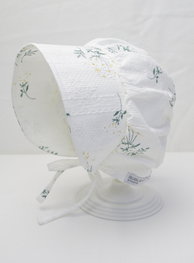 婴儿遮阳帽 夏季薄款新生婴幼儿防晒帽大帽檐宝宝太阳帽防紫外线