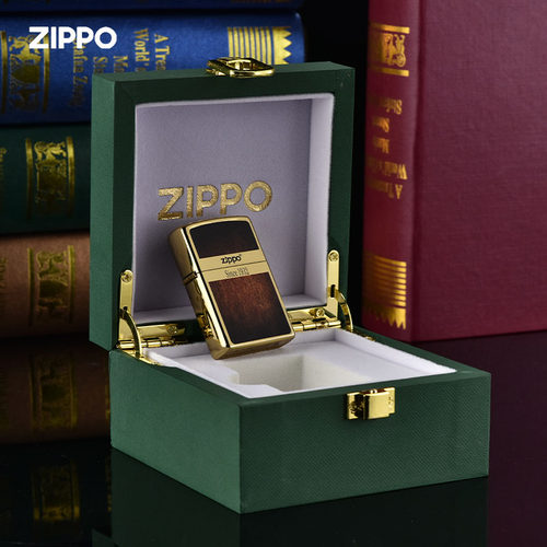zippo商标起源木纹珐琅防风煤油