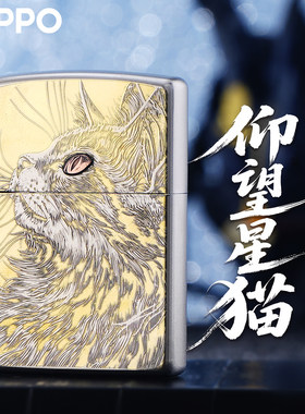 ZIPPO正品猫眼煤油防风打火机