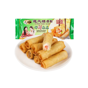 鲜虾春卷下午茶避风塘