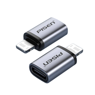 品胜typec转苹果头适用iphone16pro17转接头15充电线转换接口lightning转tpc手机14promax快充13数据线12闪充