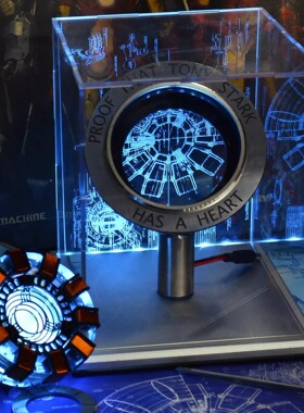 复仇者联盟MK钢铁侠反应堆方舟手办模型桌面摆件动漫盲盒生日礼物