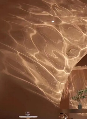 水波纹灯氛围灯火焰睡眠小夜灯光影情调旋转投影北极光星空灯礼物