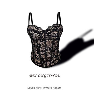 欧美夜店金智妮Lisa朴彩英金泫雅ds演出服韩国女团同款 女吊带背心