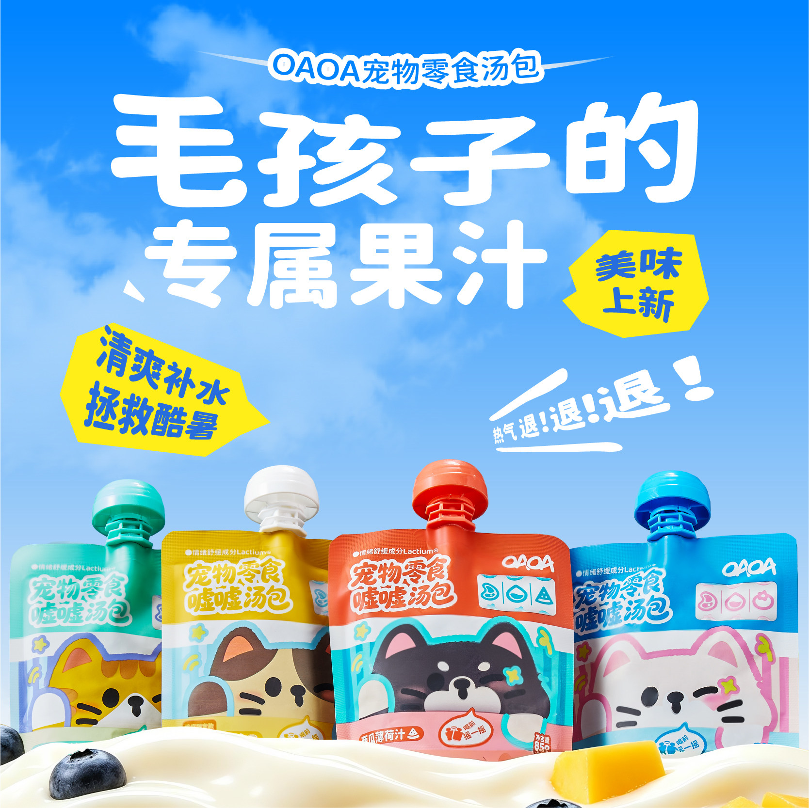 4包猫咪补水神器嘘嘘汤85g图片