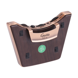 巧乐匠GGP-01吉他拾音器古典民谣木吉他免开孔通用主动式电木拾音