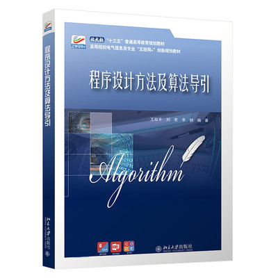 2021新书 程序设计方法及算法导引 王桂平 刘君 李韧 高等院校电气信息类专业互联网+创新规划教材 北京大学出版社9787301318416