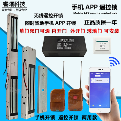 280kg单双门家用wifi手机智能锁