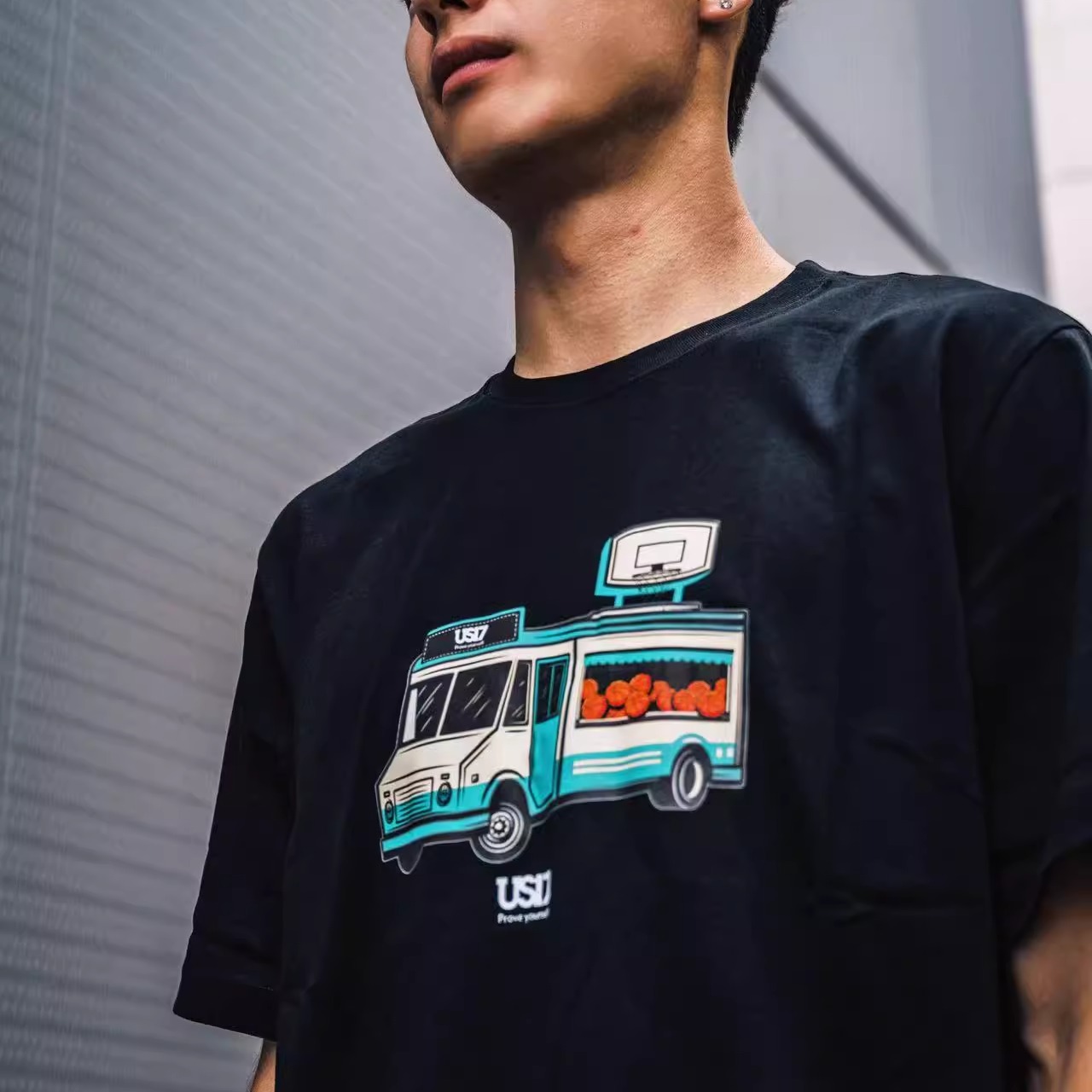 街球补给站T恤篮球车系列重磅纯