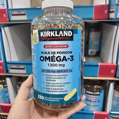 Kirkland鱼油omega3高浓度老年人