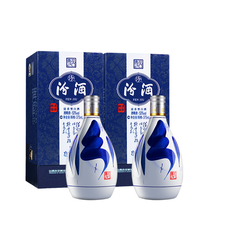 青花20375ml礼盒装国产白酒