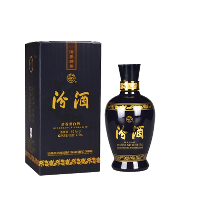 汾酒53度汾酒475ML礼盒装清香型国产山西高度白酒