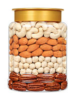 New Year's goods Daily mixed nuts, 500g canned pure nuts and dried fruits meal replacement snacks, 10 pounds in a whole box thumbnail 7