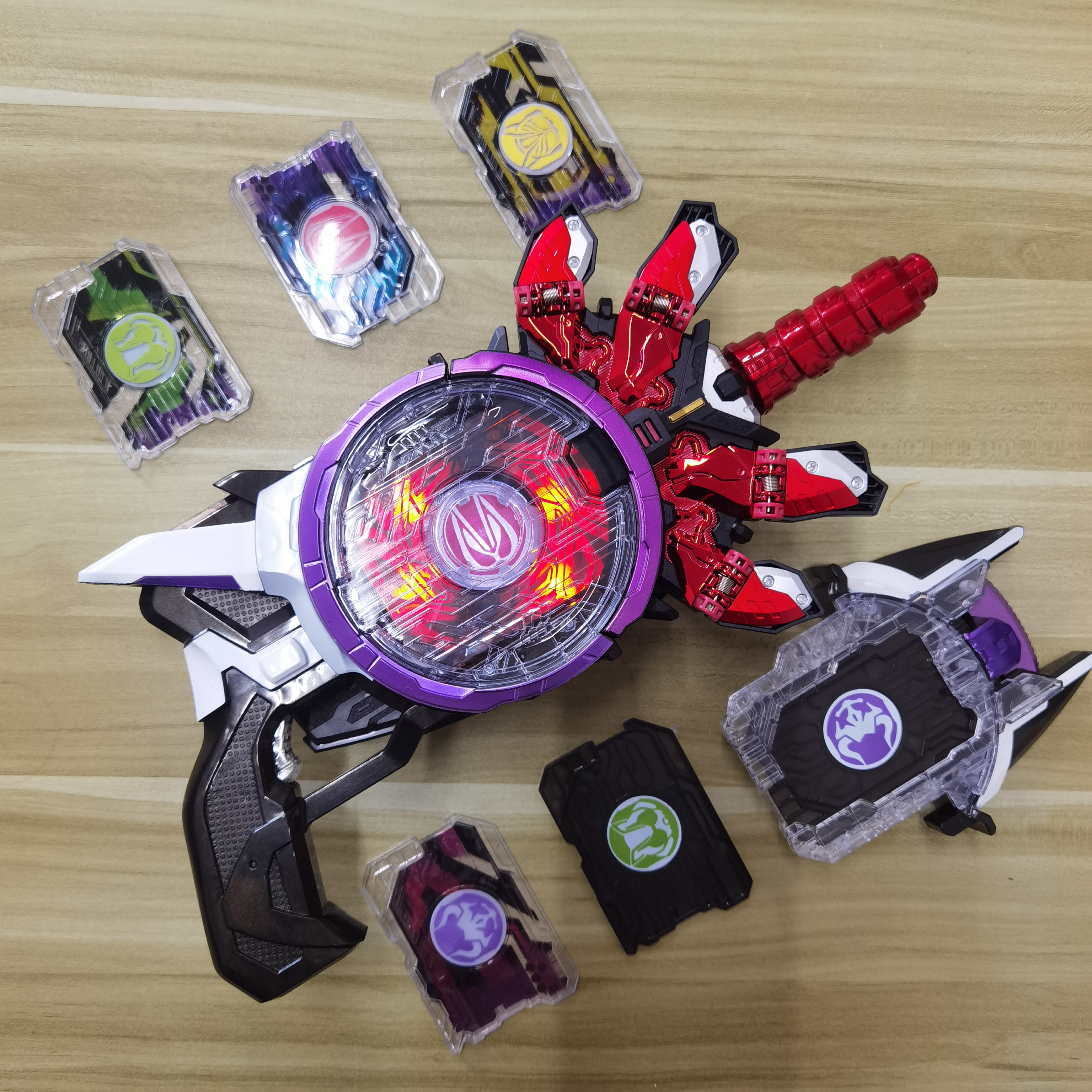 国产假面骑士GEATS极狐D 激光升华器豪华版 变身枪武器吉恩镭射枪