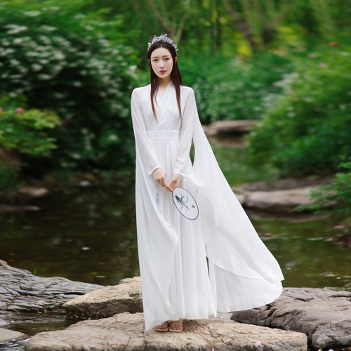 新中式禅意连衣裙茶服疗愈禅服