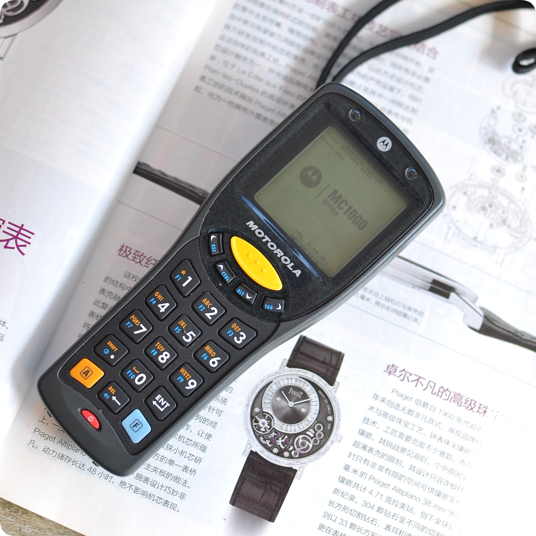 摩托罗拉Motorola讯宝MC1000 3100手持扫描枪PDA盘点机数据采集器