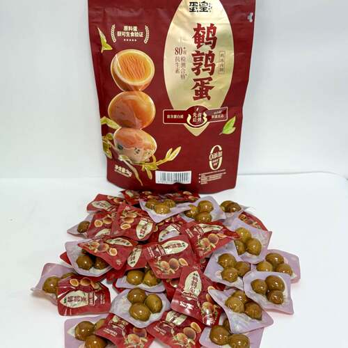 山姆代购蛋皇鹌鹑蛋卤味素食高蛋白卤蛋追剧解馋小零食小吃