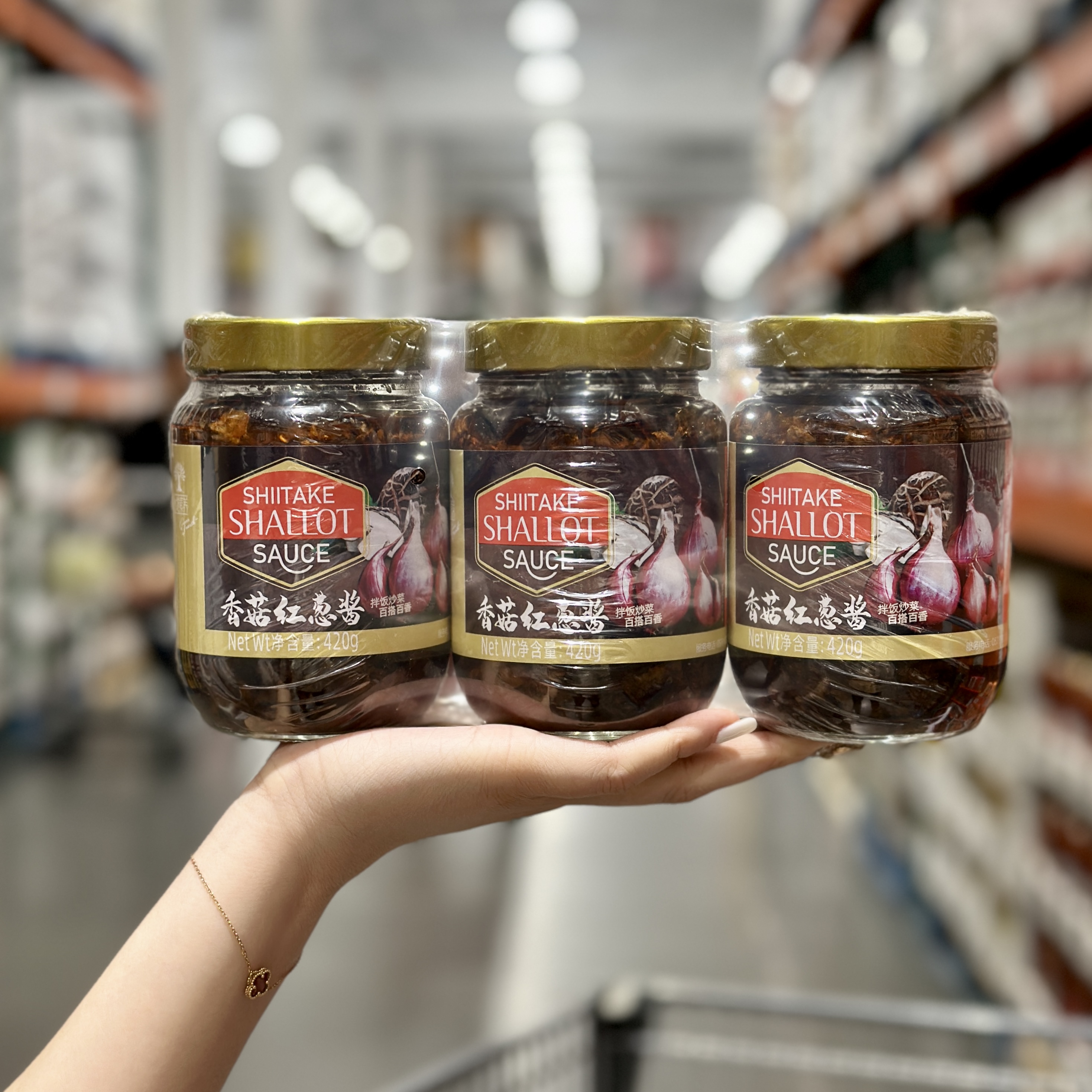 大地素养香菇红葱酱香葱酱拌面酱